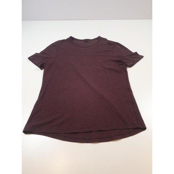 lululemon athletica Other - Lululemon Shirt Men's Large Maroon Crew Lightweight Soft Tee Top